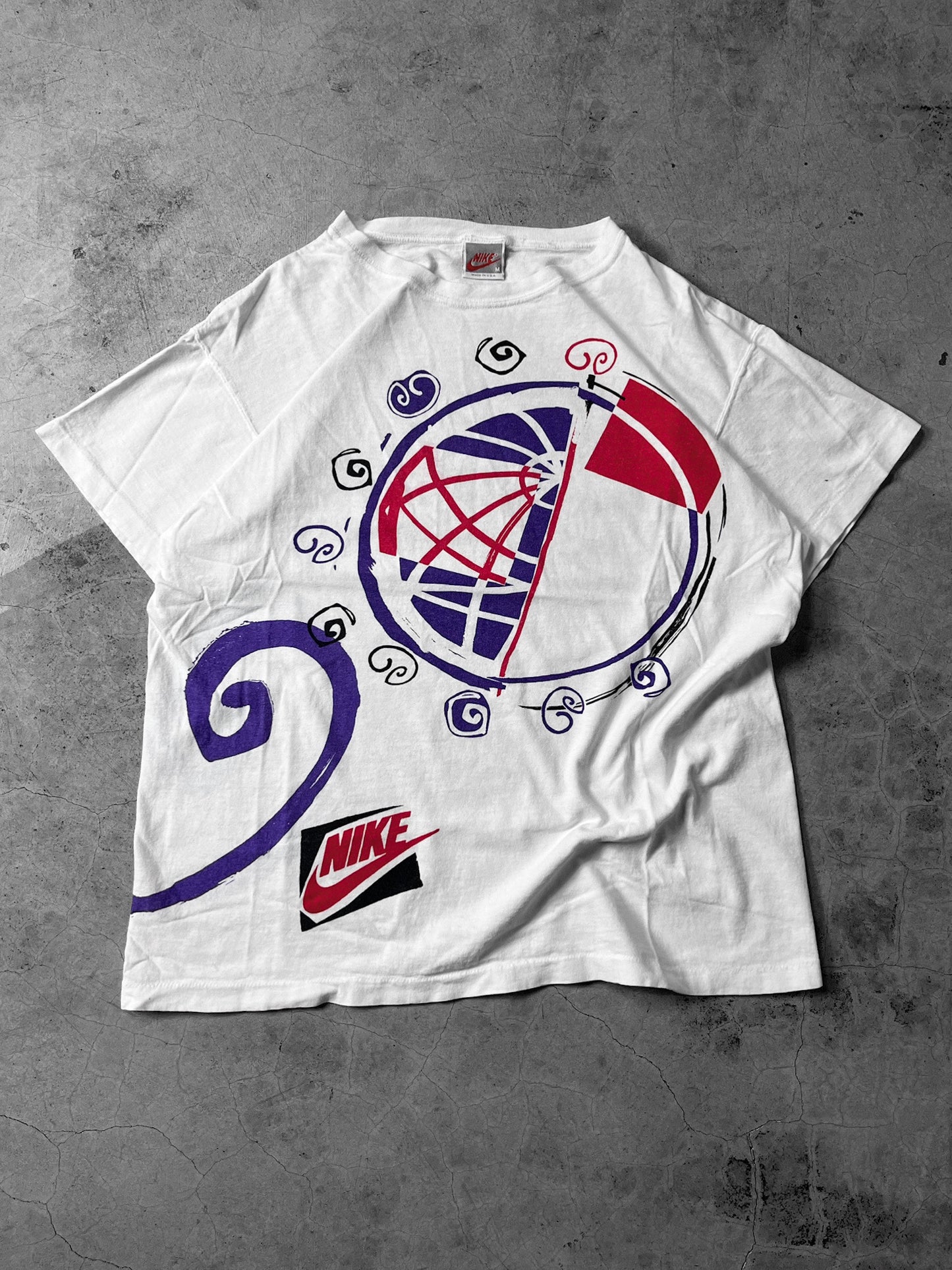 90’s Nike ‘Swirl’ Shirt - M