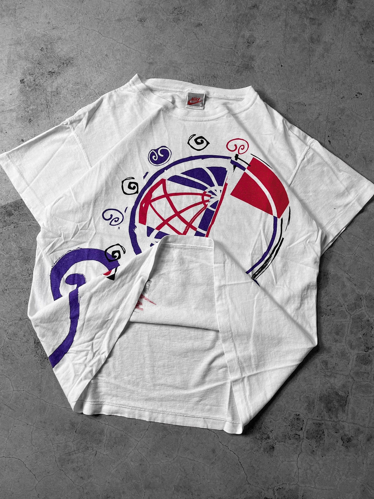 90’s Nike ‘Swirl’ Shirt - M