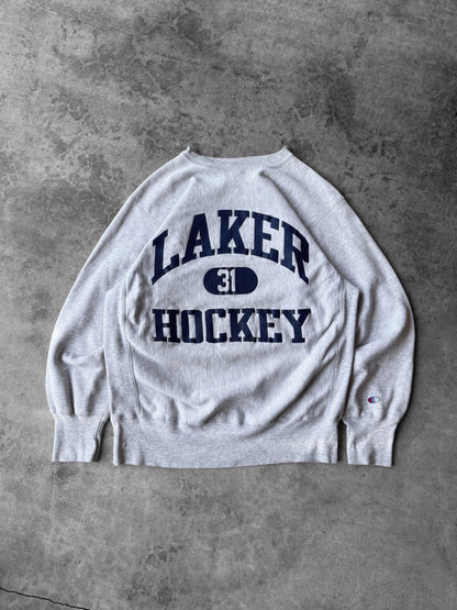 90's Champion Laker Hockey Sweat Crewneck - XL