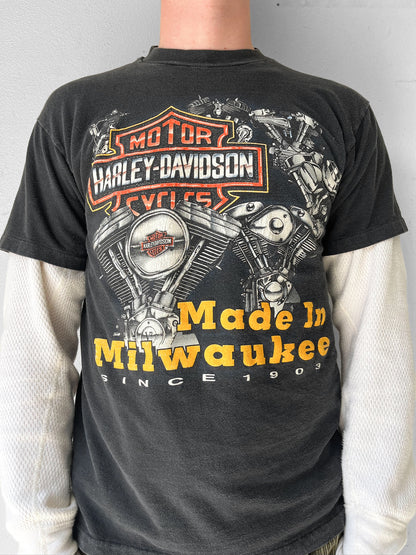 90’s Harley Davidson Milwakee Tonawanda NY Shirt - M