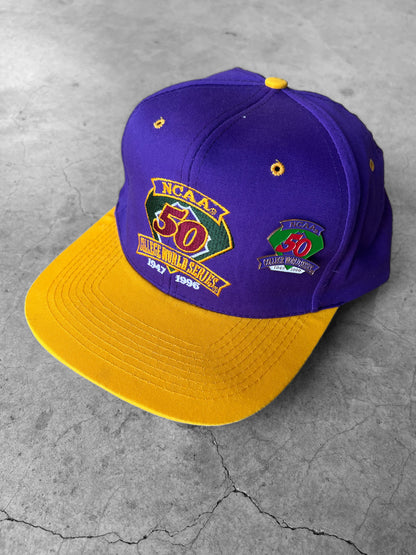1996 NCAA 50th College World Series LSU Snapback Hat