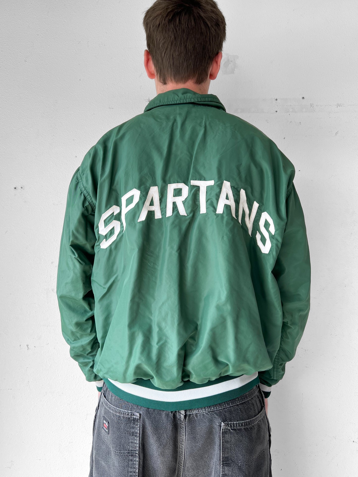70’s Russell Athletic Michigan State Spartans Track Jacket - XL