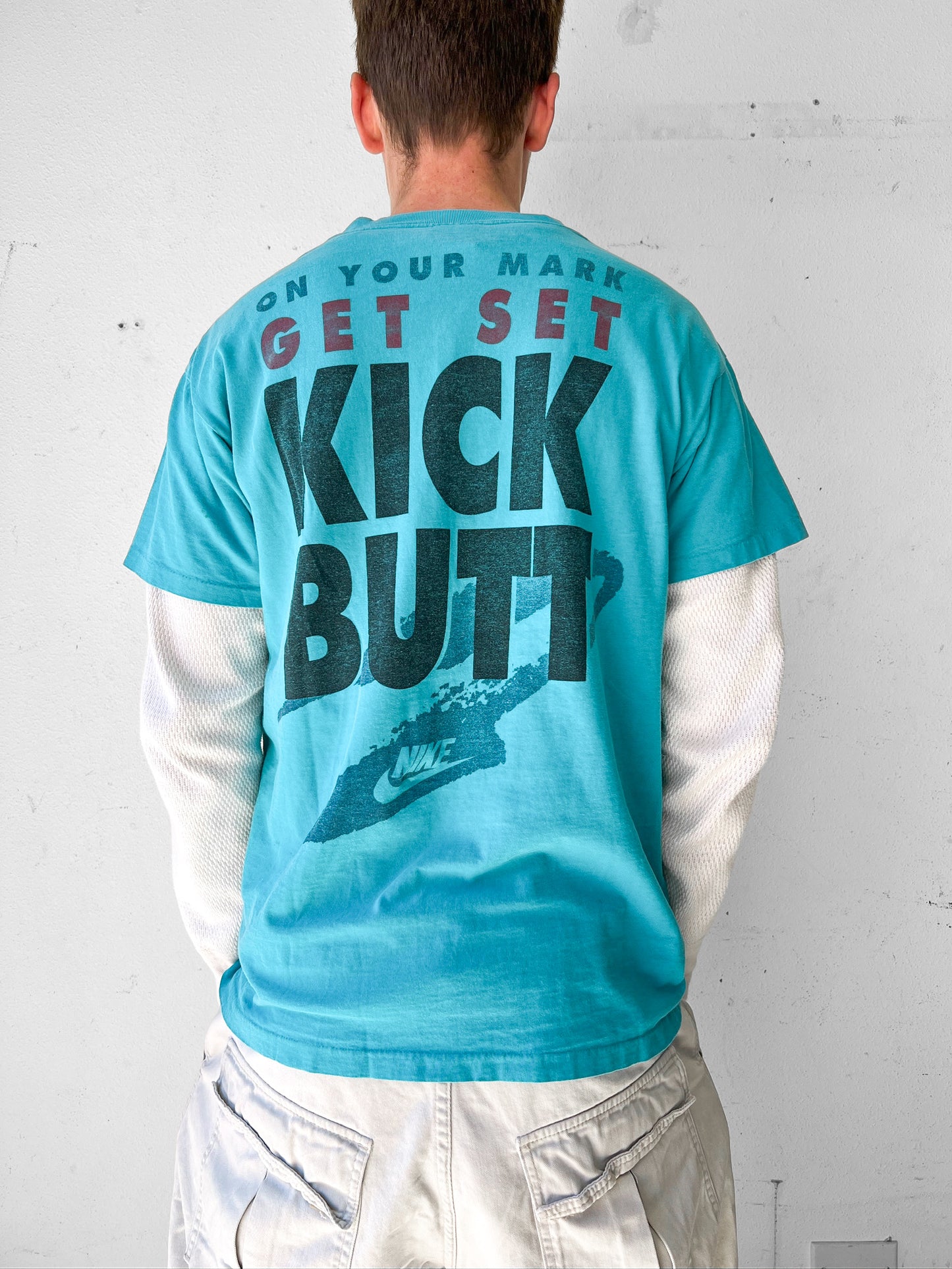 90’s Nike Kick Butt Shirt - L