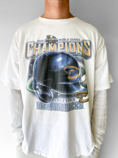90’s Arizona Diamondbacks World Series Champs Shirt - XXL
