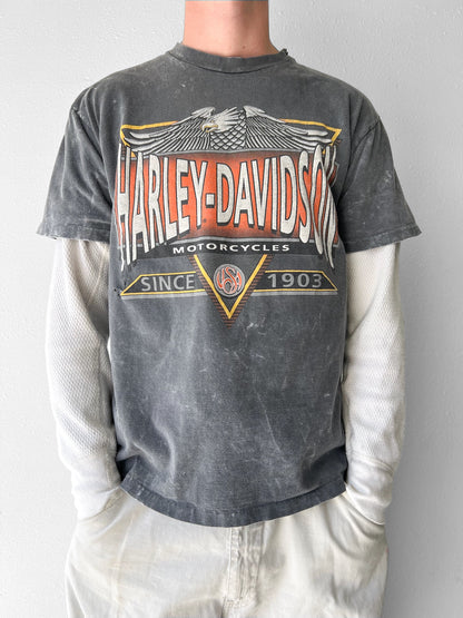 90’s Harley Davidson Stone Wash Shirt - XL