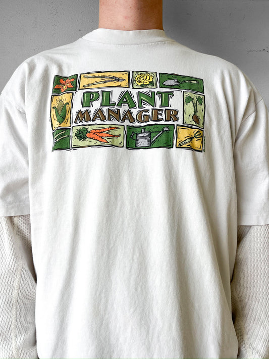 90’s Plant Manager Nature Art Shirt - XL