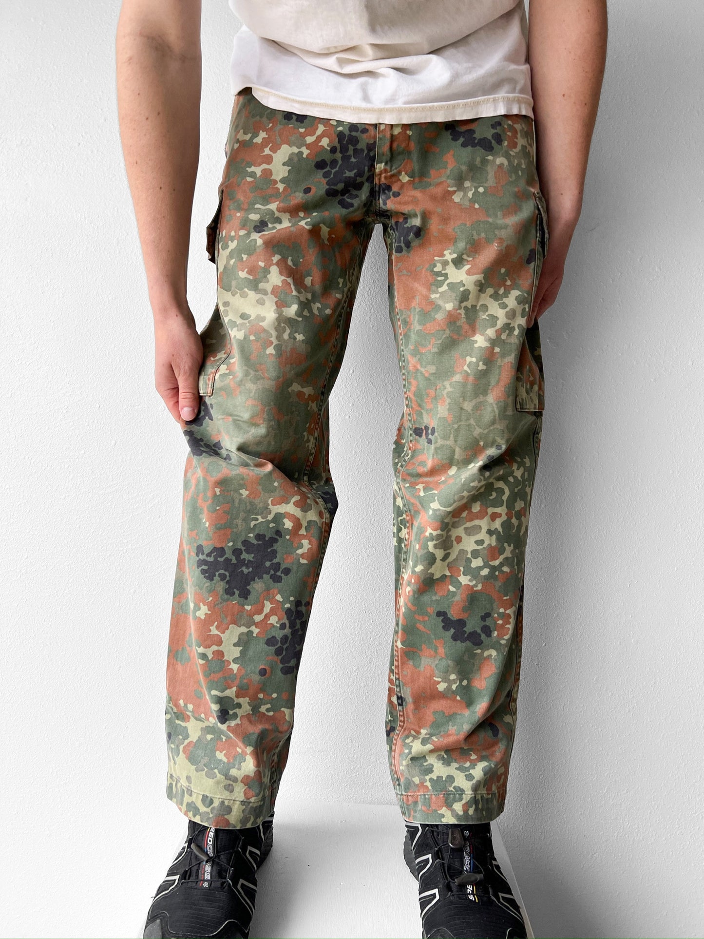 70's German Military Cargo Pants - 34 x 32