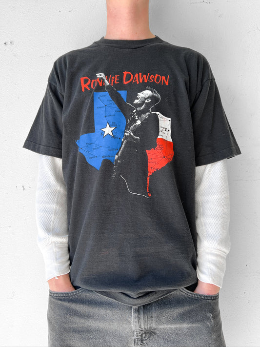 1997 Ronnie Dawson Texas Tour Black Shirt - XL