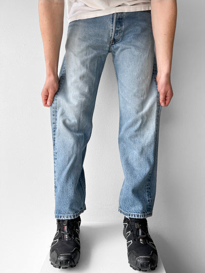 Levi's Lightwash 501 Denim Jeans - 34 x 30