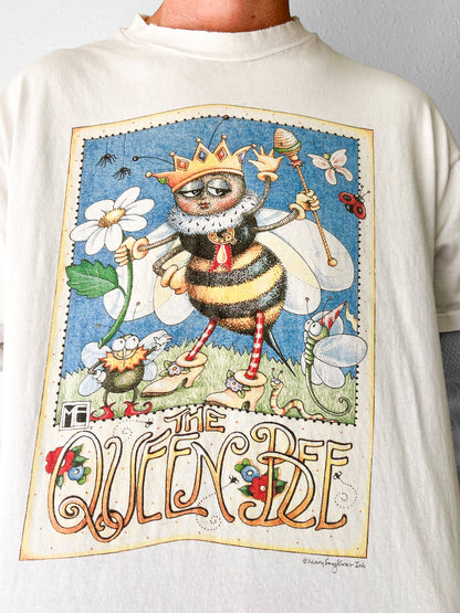 90’s The Queen Bee Nature Art Shirt - XL