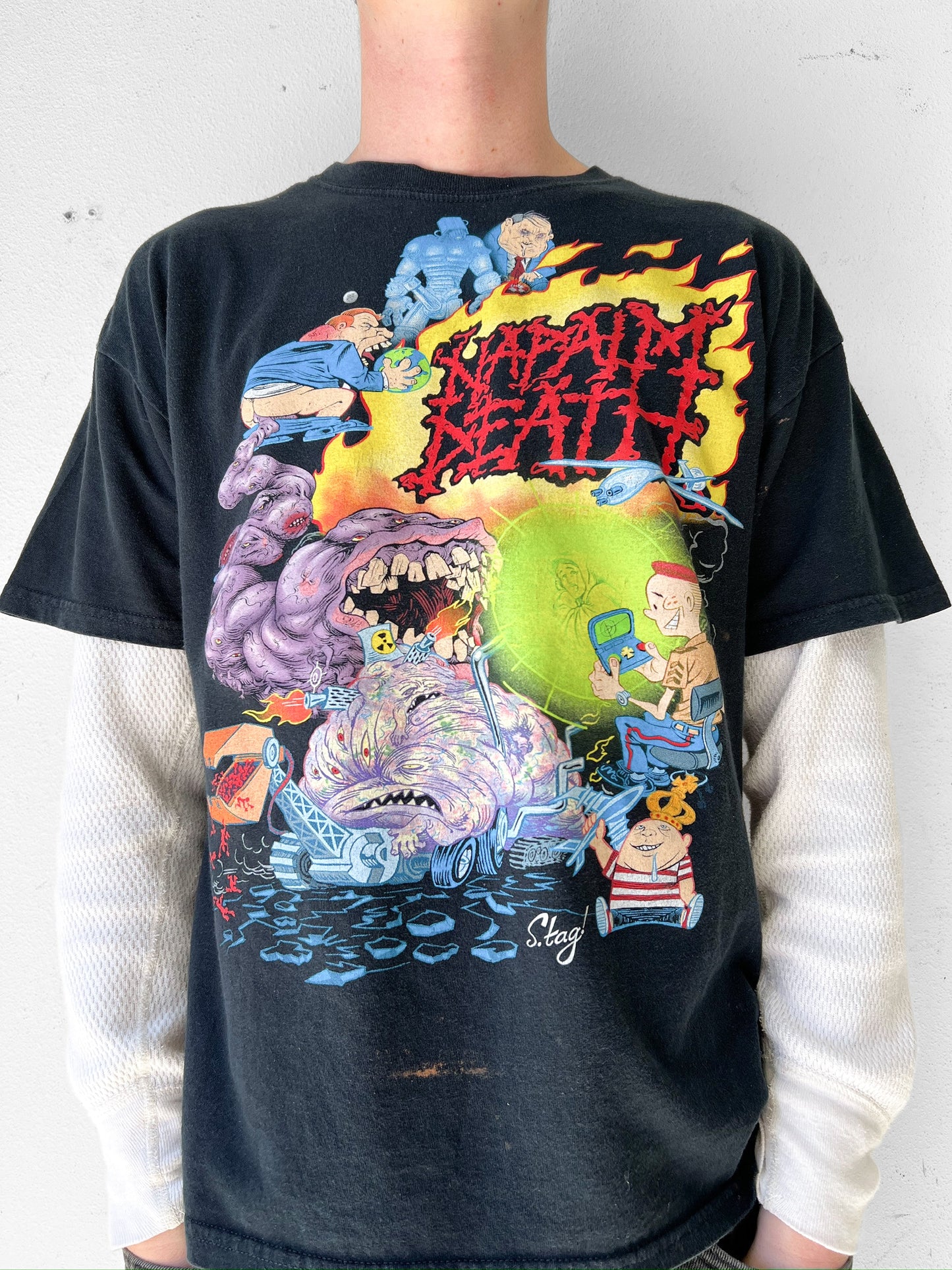 Napalm Death Metal Band Shirt - M