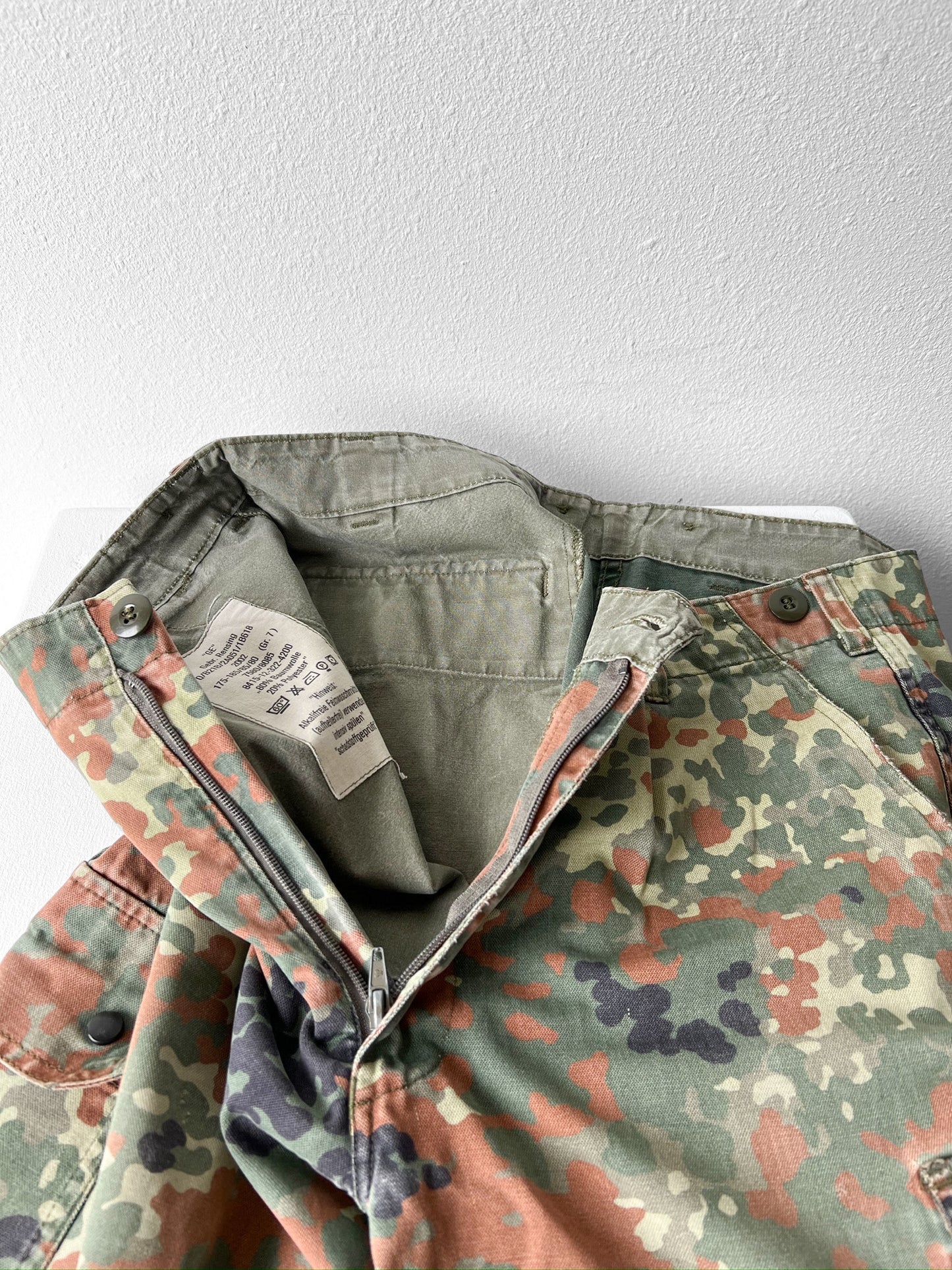 70's German Military Cargo Pants - 34 x 32