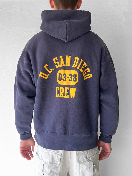 90’s UC San Diego Crew Hoddie - L