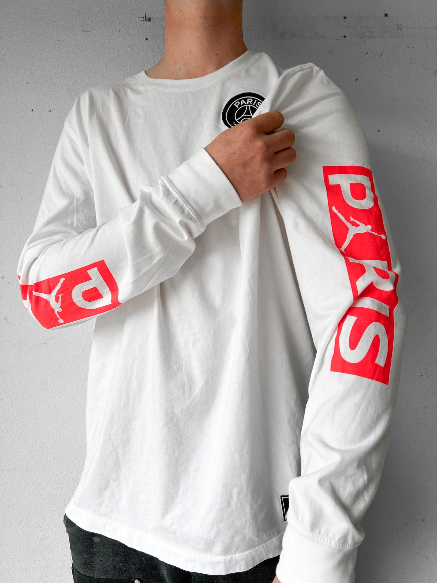 Nike Air Jordan PSG Long-Sleeve Shirt - XL
