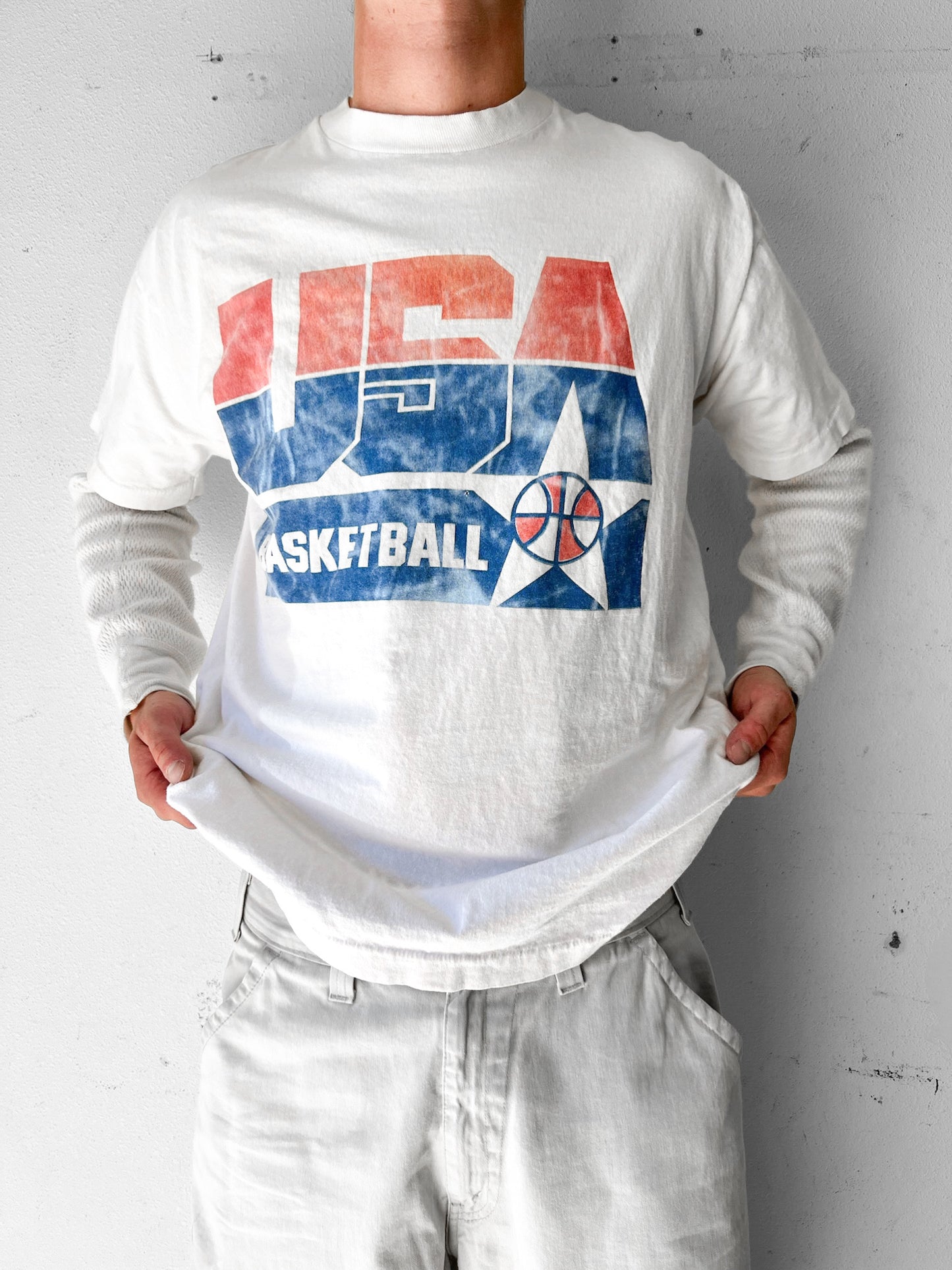 90’s USA Olympic Basketball Shirt - XL