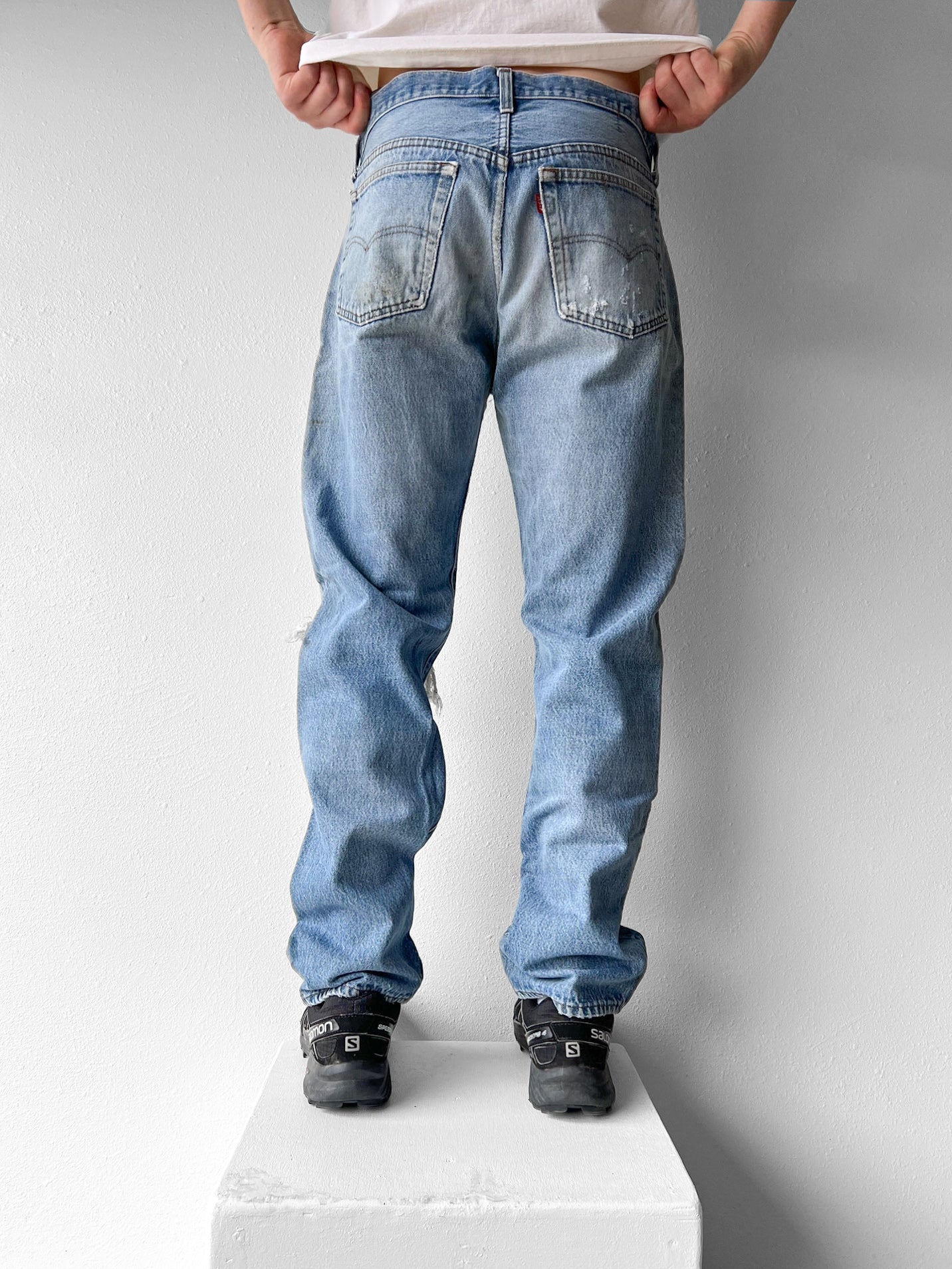Levi's 501 Faded Lightwash Jeans  - 34 x 34