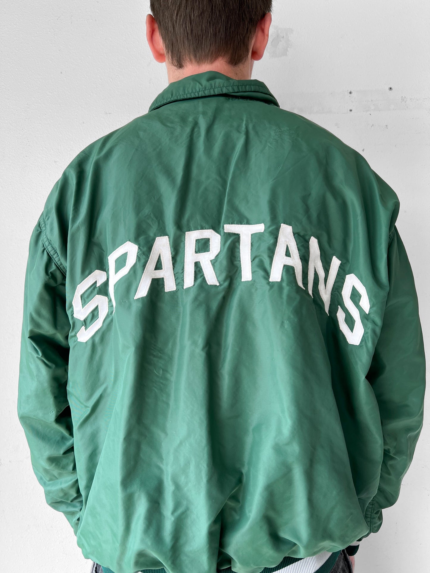 70’s Russell Athletic Michigan State Spartans Track Jacket - XL