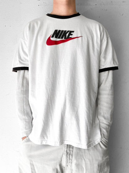 Nike Swoosh Ringer Shirt - XL