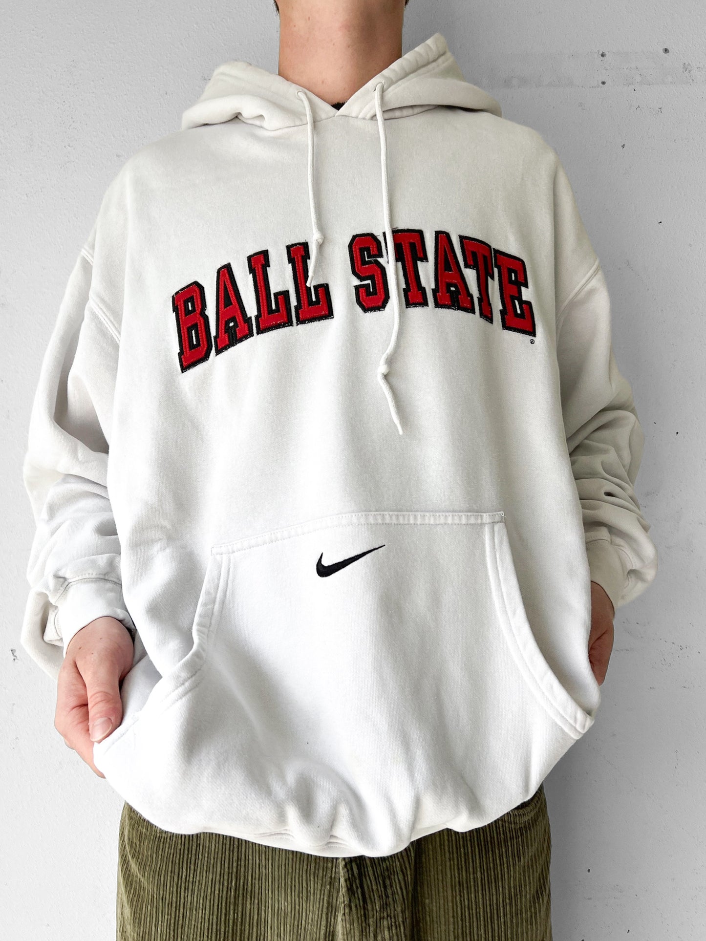 Nike Center Swoosh Ball State Hoodie - 2XL