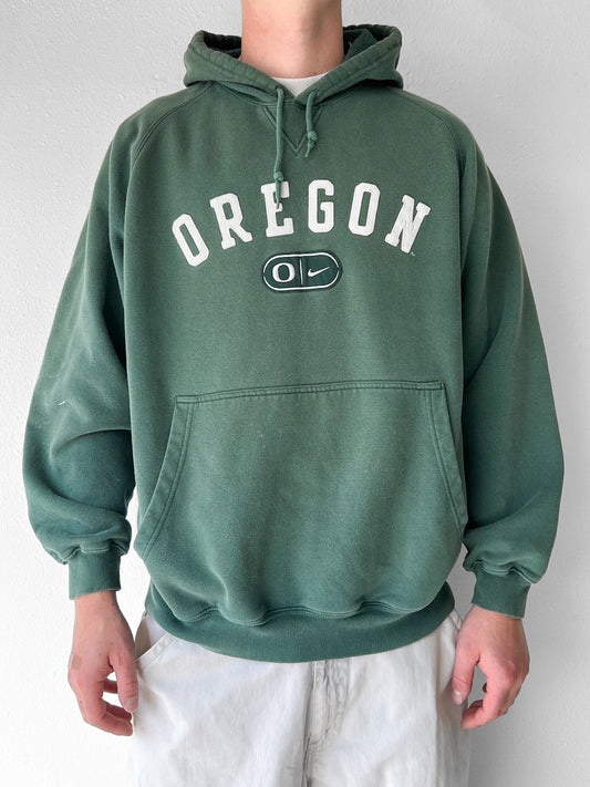 Nike Center Swoosh Oregon Ducks Hoodie - L