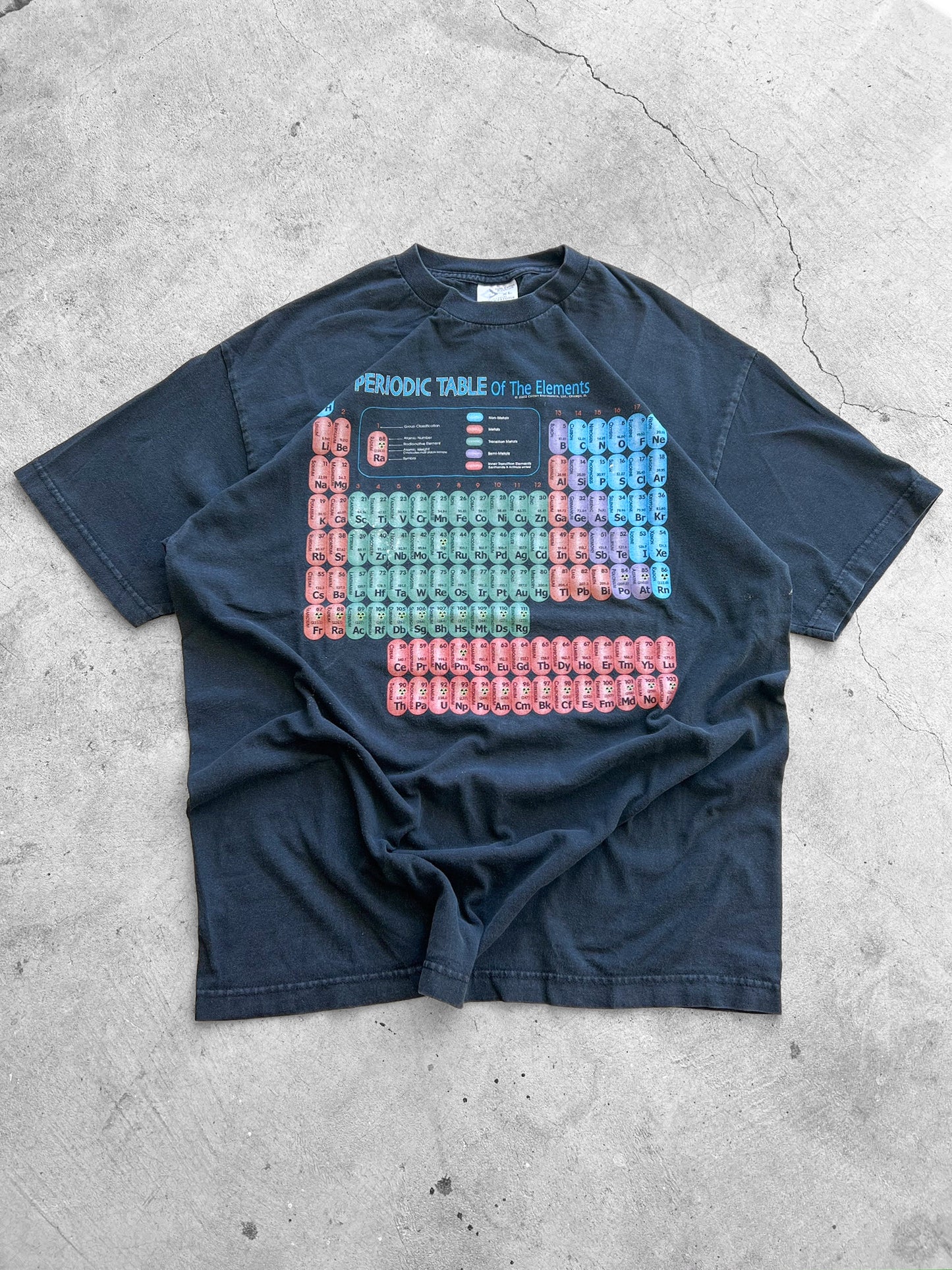 90’s Periodic Table of Elements Shirt - XL