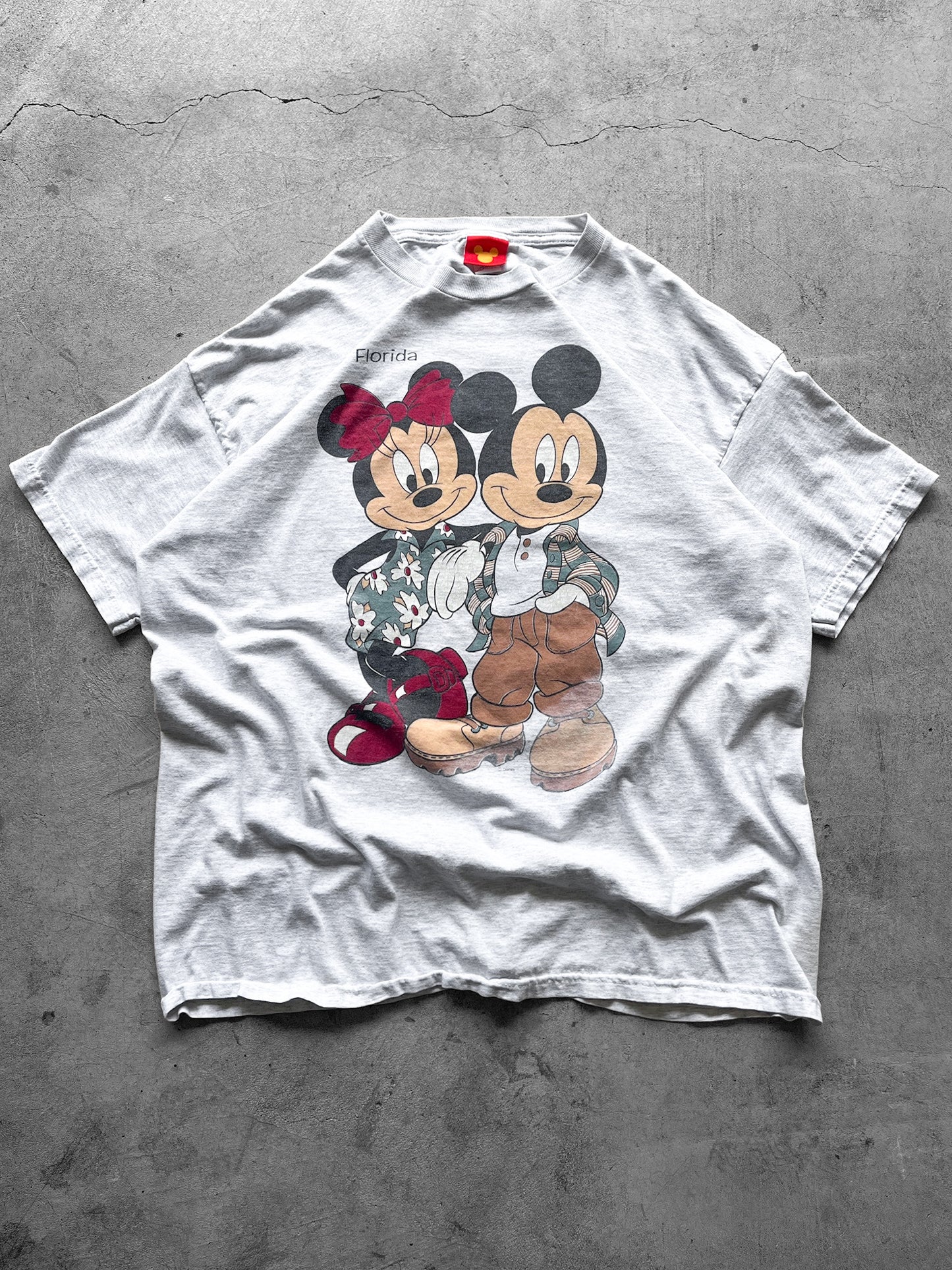 90’s Disney Florida Mickey & Minnie Shirt - L