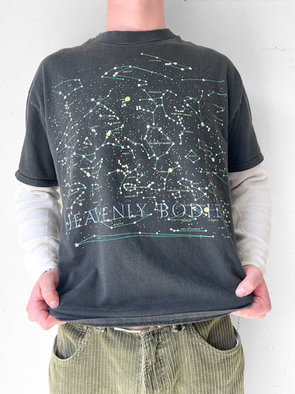 90’s Heavenly Bodies Astrology Constellation Art Shirt - L