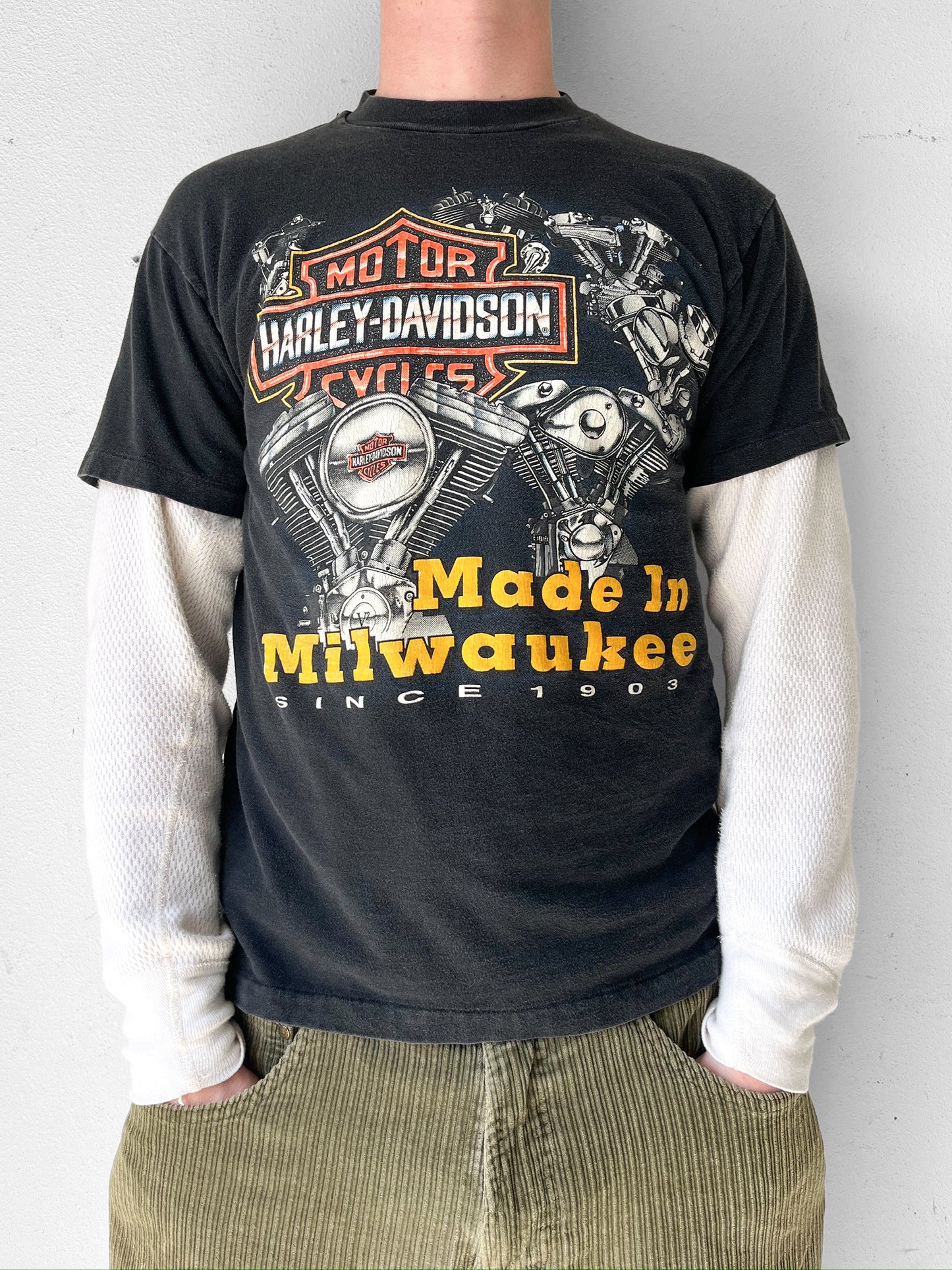 90’s Harley Davidson Milwakee Tonawanda NY Shirt - M