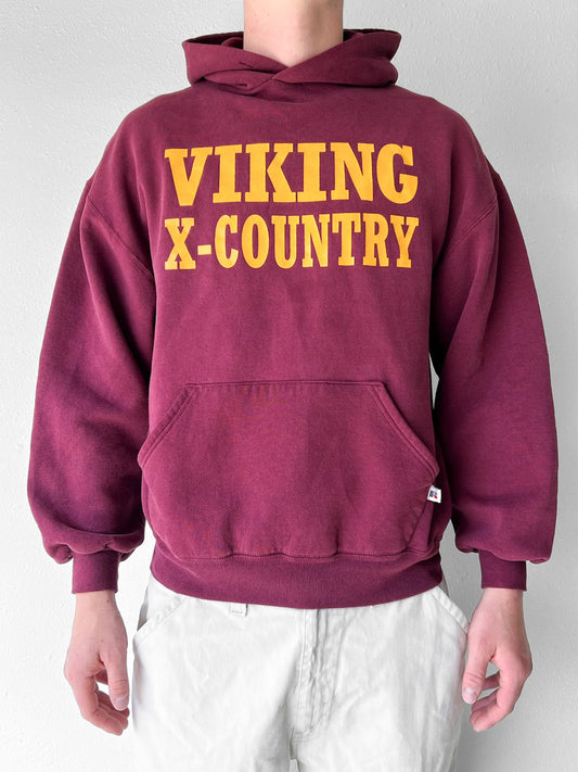 90’s Russell Athletic “Viking X-Country” Hoodie - L