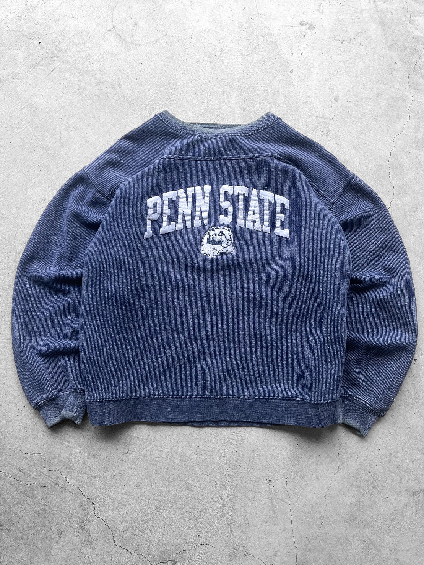 90’s Penn State Woven Crewneck - L