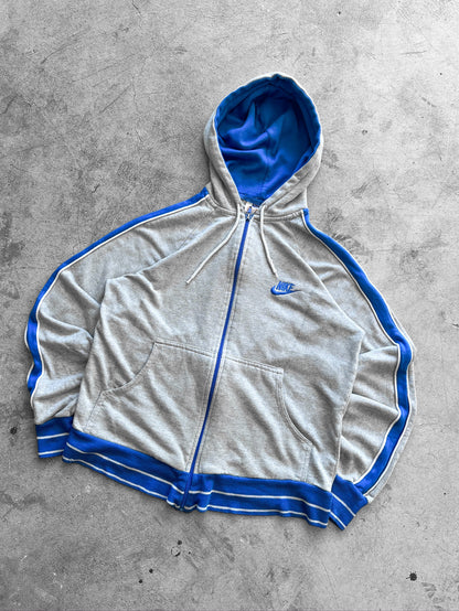 70's Nike Swoosh Zip Up Hoodie - S