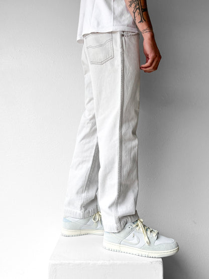 70’s Branders White Jeans - 34 x 30