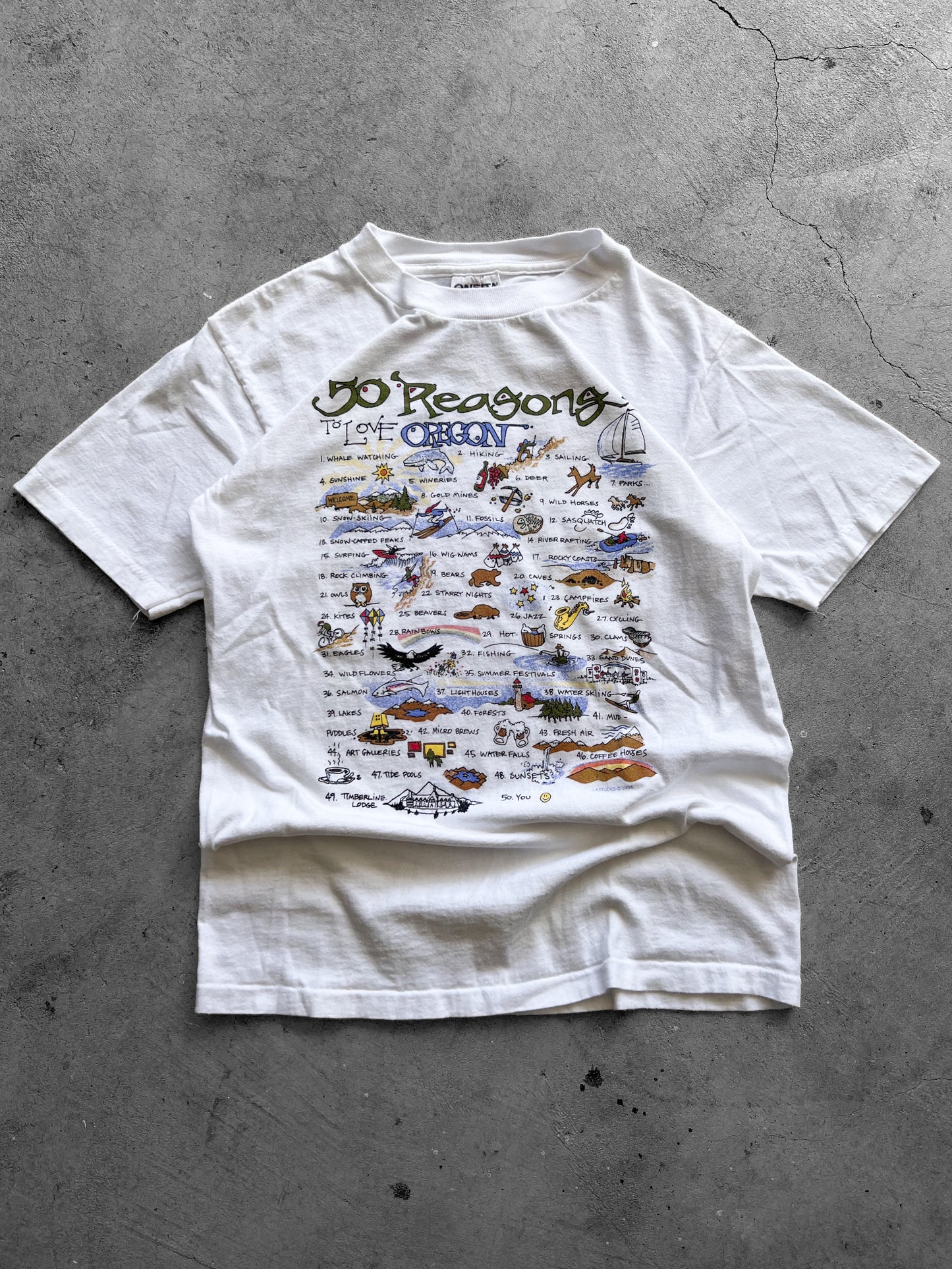 90’s Oregon Tourist Destination Shirt - S