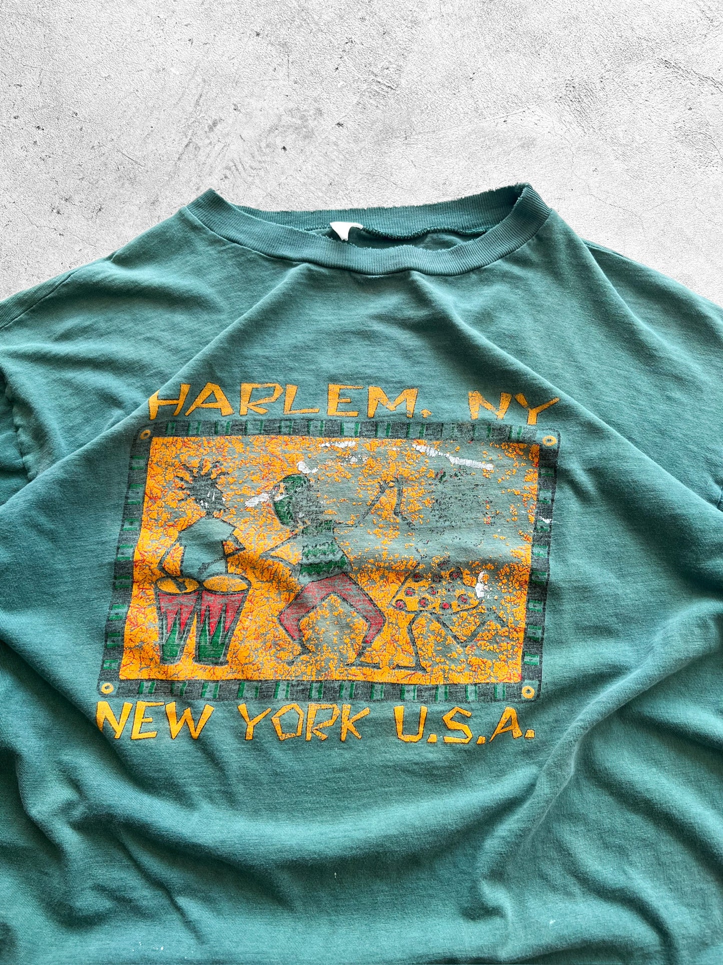 90’s Harlem New York Art Shirt - L