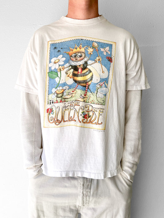 90’s The Queen Bee Nature Art Shirt - XL