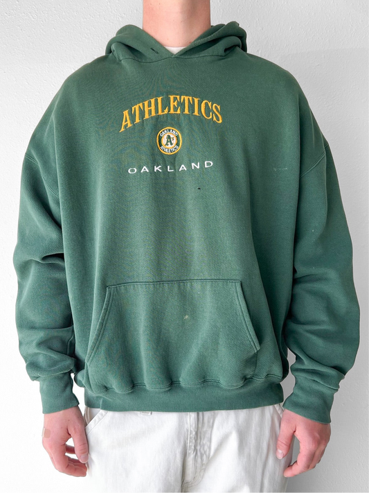 90’s Lee Sports Oakland A's MLB Hoodie - XL