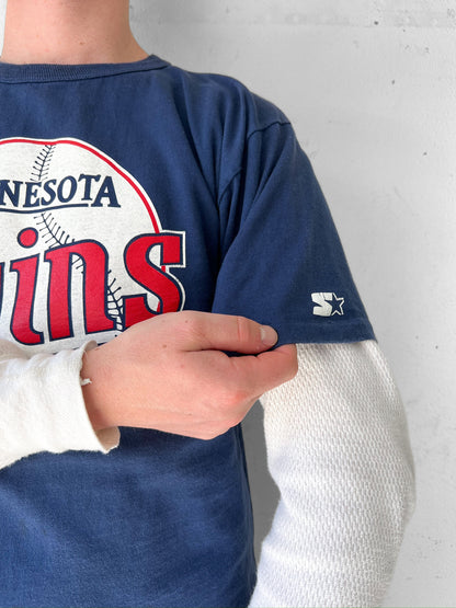 90’s Starter Minnesota Twins MLB Shirt - L