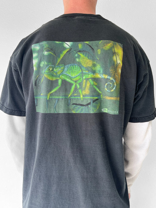 90’s AMD Chameleon Art Shirt - XL