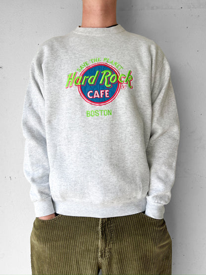 Hard Rock Cafe Boston Crewneck - L