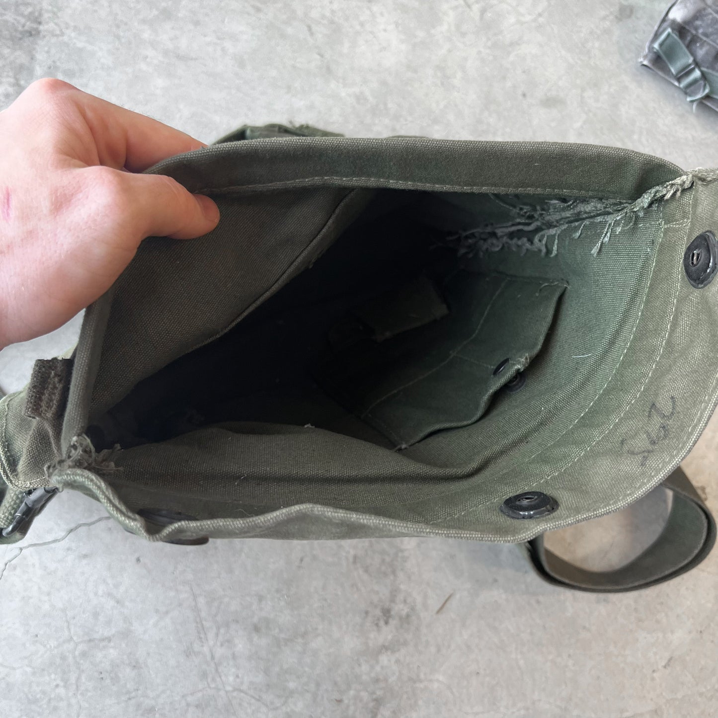 Military Field Mask Bag