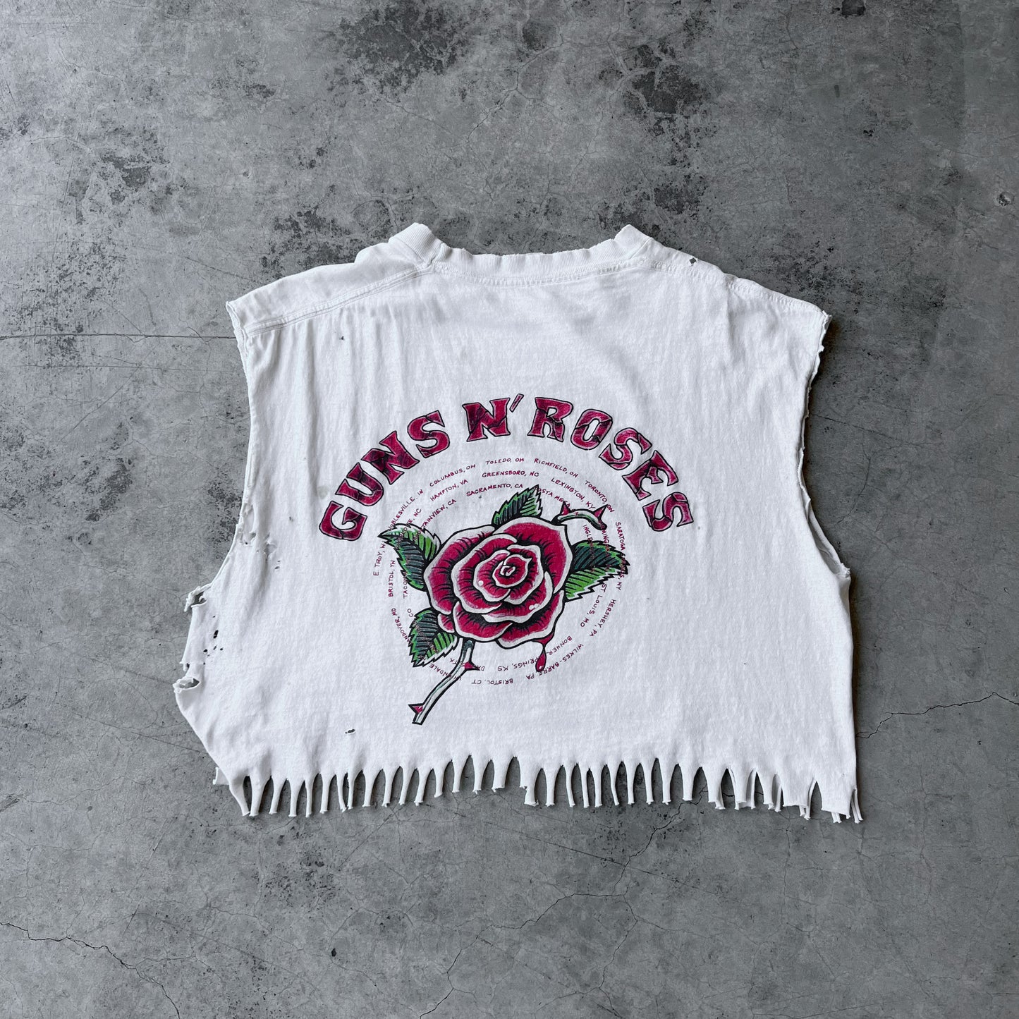 90’s Guns N’ Roses Cutoff Shirt - Women’s - S